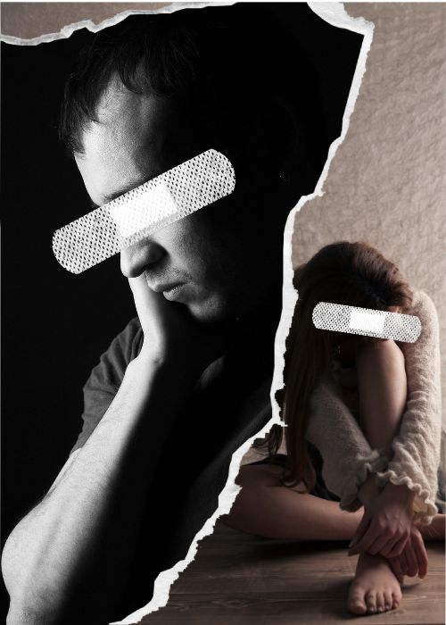 Image de blessures émotionnelles